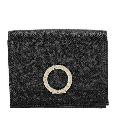 ブルガリ 三つ折り財布 メンズ ブラック BVLGARI 288648 BLACK | GINZA 