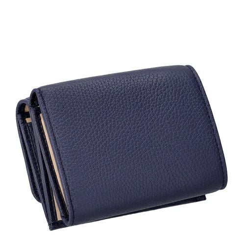 ブルガリ 三つ折り財布 レディース ブルー BVLGARI 292966 Blue Dark
