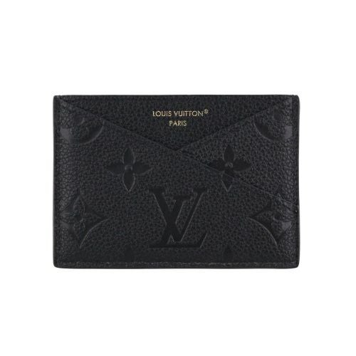 ルイヴィトン カードケース メンズ モノグラムアンプラント カードケース ポルト カルト・クリスクロス ブラック LOUIS VUITTON M13695 ブラック