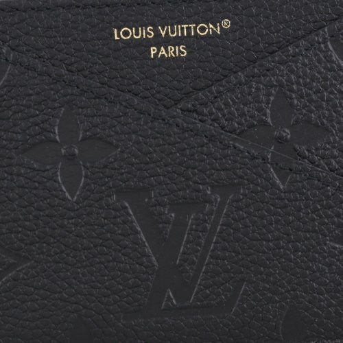 ルイヴィトン カードケース メンズ モノグラムアンプラント カードケース ポルト カルト・クリスクロス ブラック LOUIS VUITTON M13695 ブラック