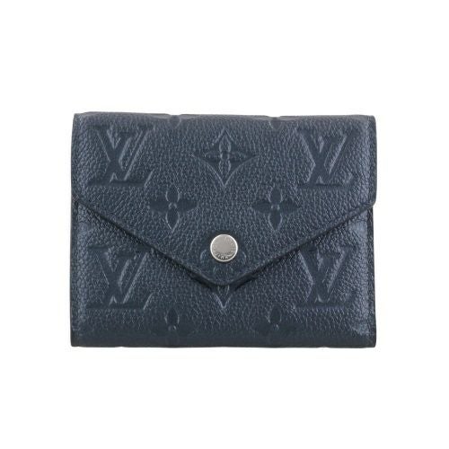 ルイヴィトン 三つ折り財布 モノグラム アンプラント ポルトフォイユ・ヴィクトリーヌ ブルー LOUIS VUITTON M26472 シマリーインク