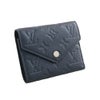 ルイヴィトン 三つ折り財布 モノグラム アンプラント ポルトフォイユ・ヴィクトリーヌ ブルー LOUIS VUITTON M26472 シマリーインク