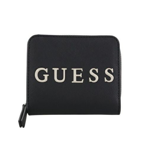 ゲス 二つ折り財布 レディース BI FOLD WALLET ブラック GUESS