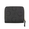 ゲス 二つ折り財布 レディース OAK PARK / MINI ZIP AROUND ブラック GUESS JG823841 COAL
