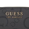 ゲス 二つ折り財布 レディース OAK PARK / MINI ZIP AROUND ブラック GUESS JG823841 COAL