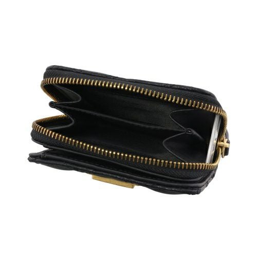 ゲス 二つ折り財布 レディース GIULLY core / MINI ZIP AROUND ブラック GUESS QA874841 BLACK