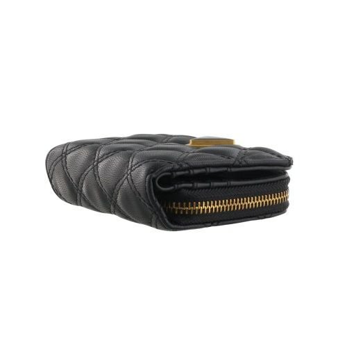 ゲス 二つ折り財布 レディース GIULLY core / MINI ZIP AROUND ブラック GUESS QA874841 BLACK
