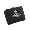 ヴィヴィアンウエストウッド 二つ折り財布 レディース ANNIE WALLET WITH COIN POCKET ブラック Vivienne Westwood 51010055 S000R N405 BLACK