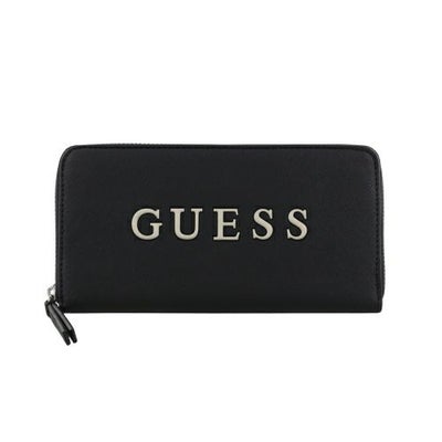 ゲス 長財布 レディース ROXBERRY / Large Zip Around ブラック GUESS 