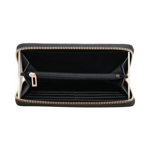 ゲス 長財布 レディース OAK PARK / Large Zip Around ブラック GUESS G8238599 COAL