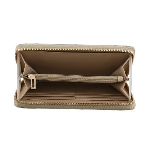 ゲス 長財布 レディース OAK PARK / Large Zip Around ホワイト GUESS G8238599 STONE