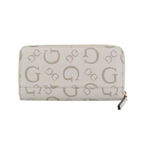 ゲス 長財布 レディース OAK PARK / Large Zip Around ホワイト GUESS G8238599 STONE