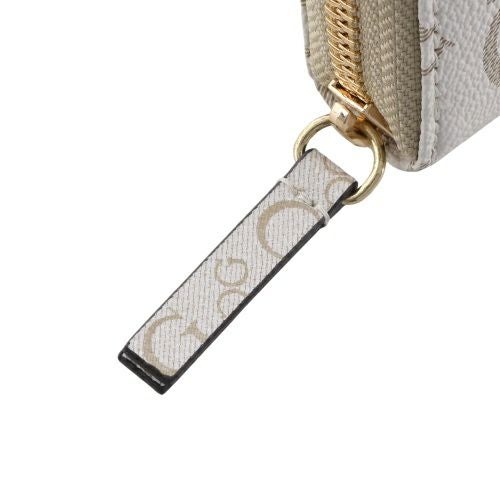ゲス 長財布 レディース OAK PARK / Large Zip Around ホワイト GUESS G8238599 STONE