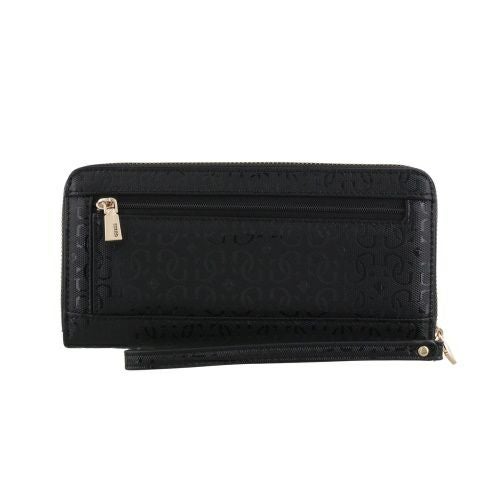 ゲス 長財布 レディース BLANE / LARGE ZIP AROUND ブラック GUESS