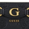 ゲス 長財布 レディース IZZY peony debossed / Large Zip Around ブラック GUESS P9209599 BLACK