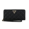 ゲス 長財布 レディース CESSILY / LARGE ZIP AROUND ブラック GUESS QG9673146 BLACK