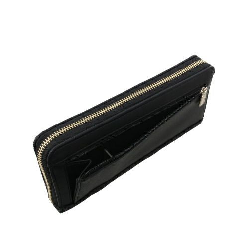 ゲス 長財布 レディース CESSILY / LARGE ZIP AROUND ブラック GUESS QG9673146 BLACK