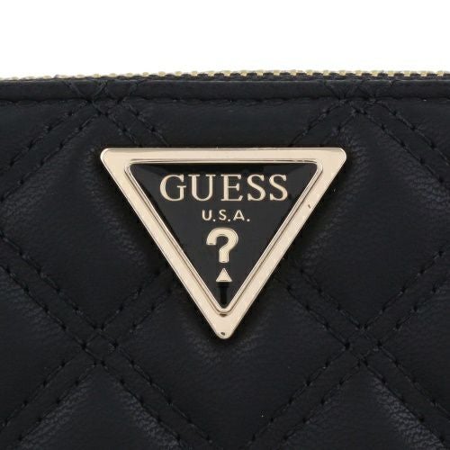 ゲス 長財布 レディース CESSILY / LARGE ZIP AROUND ブラック GUESS QG9673146 BLACK
