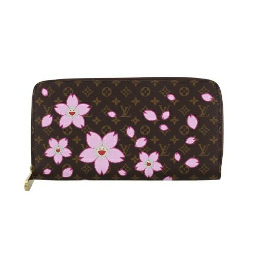 ルイヴィトン LOUIS VUITTON 長財布 モノグラム アンプラント ジッピーウォレット ラウンドファスナー M64090 ピンク LOUIS VUITTON - LOUIS VUITTON ルイヴィトン モノグラム アンプラント