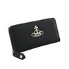 ヴィヴィアンウエストウッド 長財布 レディース ANNIE ZIP ROUND WALLET ブラック Vivienne Westwood 5105005CU S000R N405 BLACK