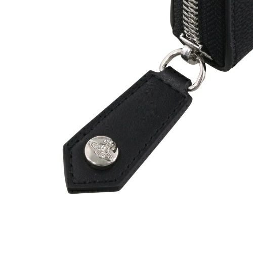 ヴィヴィアンウエストウッド 長財布 レディース ANNIE ZIP ROUND WALLET ブラック Vivienne Westwood 5105005CU S000R N405 BLACK