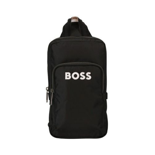 ヒューゴボス ボディバッグ メンズ Catch 3.0 BODY BAG ブラック BOSS