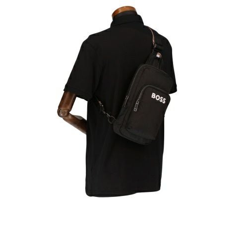 ヒューゴボス ボディバッグ メンズ Catch 3.0 BODY BAG ブラック BOSS