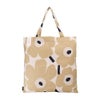 マリメッコ トートバッグ レディース PIENI UNIKKO ベージュ marimekko 74650 185 WHITE/BEIGE