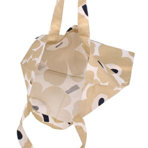 マリメッコ トートバッグ レディース PIENI UNIKKO ベージュ marimekko 74650 185 WHITE/BEIGE