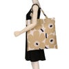 マリメッコ トートバッグ レディース PIENI UNIKKO ベージュ marimekko 74650 185 WHITE/BEIGE
