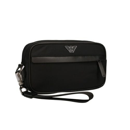 エンポリオアルマーニ セカンドバッグ メンズ ブラック EMPORIO ARMANI EM001811 AF13454 UC001 BLACK BEAUTY