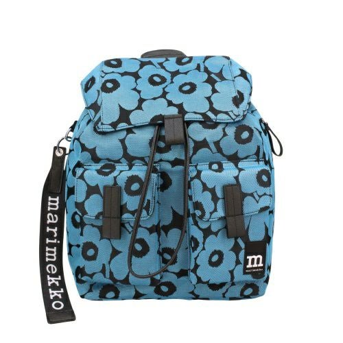 マリメッコ リュックサック バックパック レディース EVERYTHING BACKPACK L UNIKKO ブルー marimekko 94603 590 Blue/Black