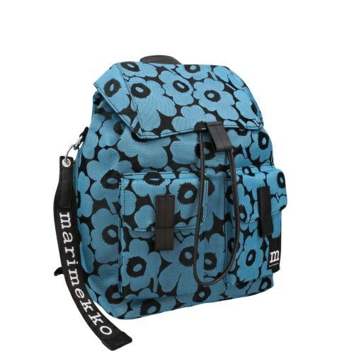 マリメッコ リュックサック バックパック レディース EVERYTHING BACKPACK L UNIKKO ブルー marimekko 94603 590 Blue/Black