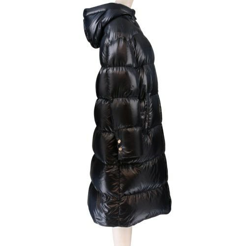 ヘルノ ダウンコート レディース ネイビー HERNO PI001519D 12017Z 9200 ネイビーブルー サイズ42