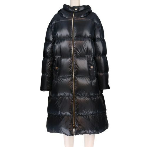 ヘルノ ダウンコート レディース ネイビー HERNO PI001519D 12017Z