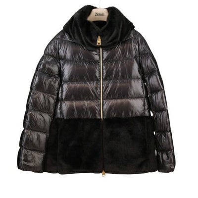ヘルノ ダウンジャケット レディース ブラック HERNO PI001935D 12630 
