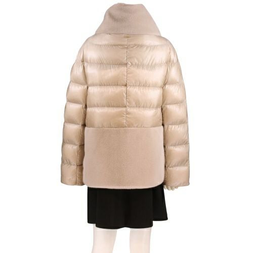 ヘルノ ダウンジャケット レディース ベージュ HERNO PI001933D 12017Z 1985 シャンティイ サイズ38