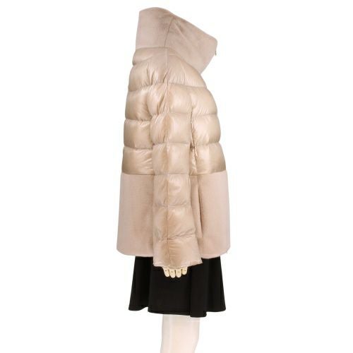 ヘルノ ダウンジャケット レディース ベージュ HERNO PI001933D 12017Z 1985 シャンティイ サイズ40