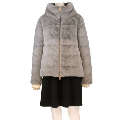 ヘルノ ダウンジャケット レディース グレー HERNO PI001935D 12630 9406 ライトグレー サイズ40