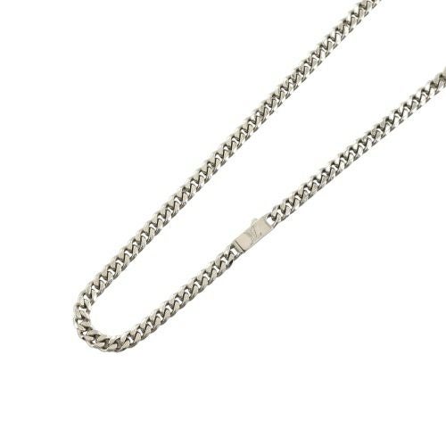 ルイヴィトン ネックレス・モノグラム ロウ シルバー LOUIS VUITTON Ｍ01490
