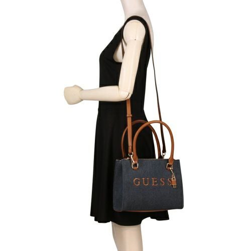 ゲス ショルダーバッグ レディース RODNEY ブルー GUESS DE792605 DENIM