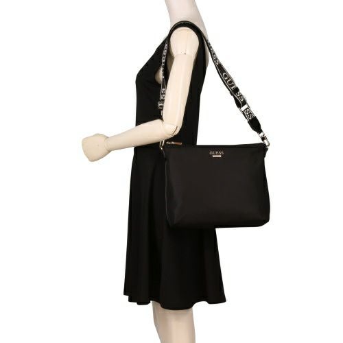 ゲス ショルダーバッグ レディース FOLLIE SHOULDER BAG ブラック GUESS NN9676014 BLACK
