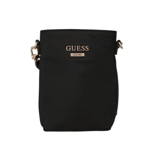 ゲス ショルダーバッグ レディース FOLLIE LARGE CHIT CHAT ブラック GUESS NN9676016 BLACK