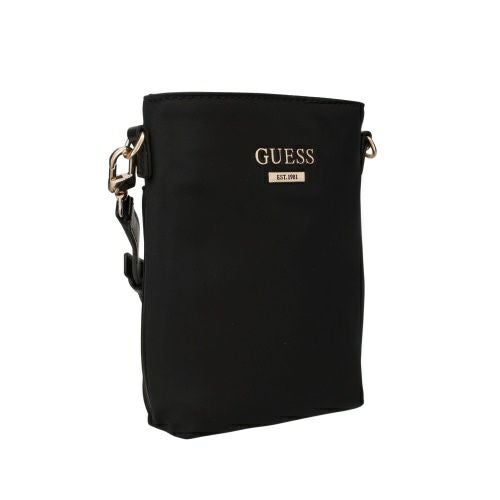 ゲス ショルダーバッグ レディース FOLLIE LARGE CHIT CHAT ブラック GUESS NN9676016 BLACK