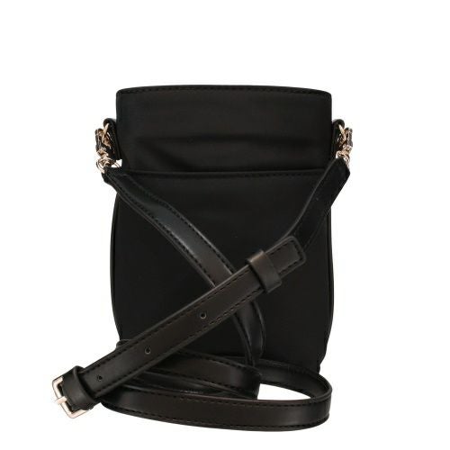 ゲス ショルダーバッグ レディース FOLLIE LARGE CHIT CHAT ブラック GUESS NN9676016 BLACK