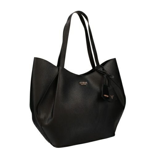 ゲス トートバッグ レディース AMORETTE 2 IN 1 TOTE ブラック GUESS BG789824 BLACK