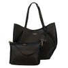 ゲス トートバッグ レディース AMORETTE 2 IN 1 TOTE ブラック GUESS BG789824 BLACK