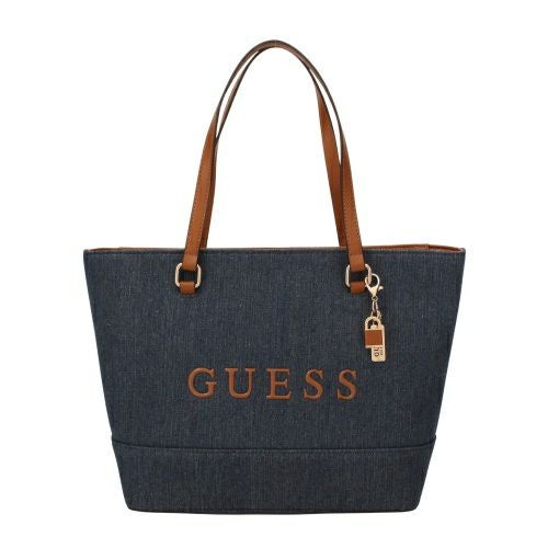 ゲス トートバッグ レディース RODNEY ブルー GUESS DE792622 DENIM