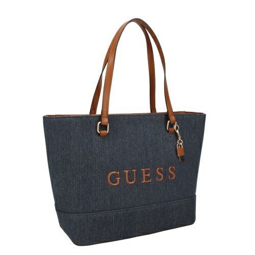 ゲス トートバッグ レディース RODNEY ブルー GUESS DE792622 DENIM