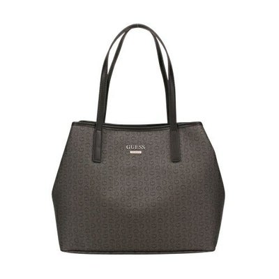 ゲス トートバッグ レディース PORTINI TRAP TOTE ブラック GUESS 